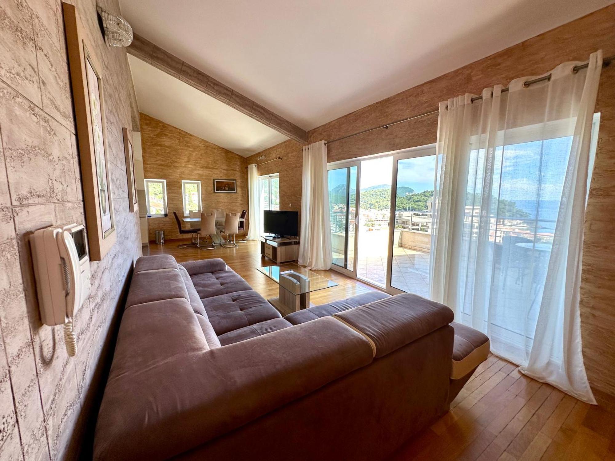 Best View Apartment Petrovac Dış mekan fotoğraf